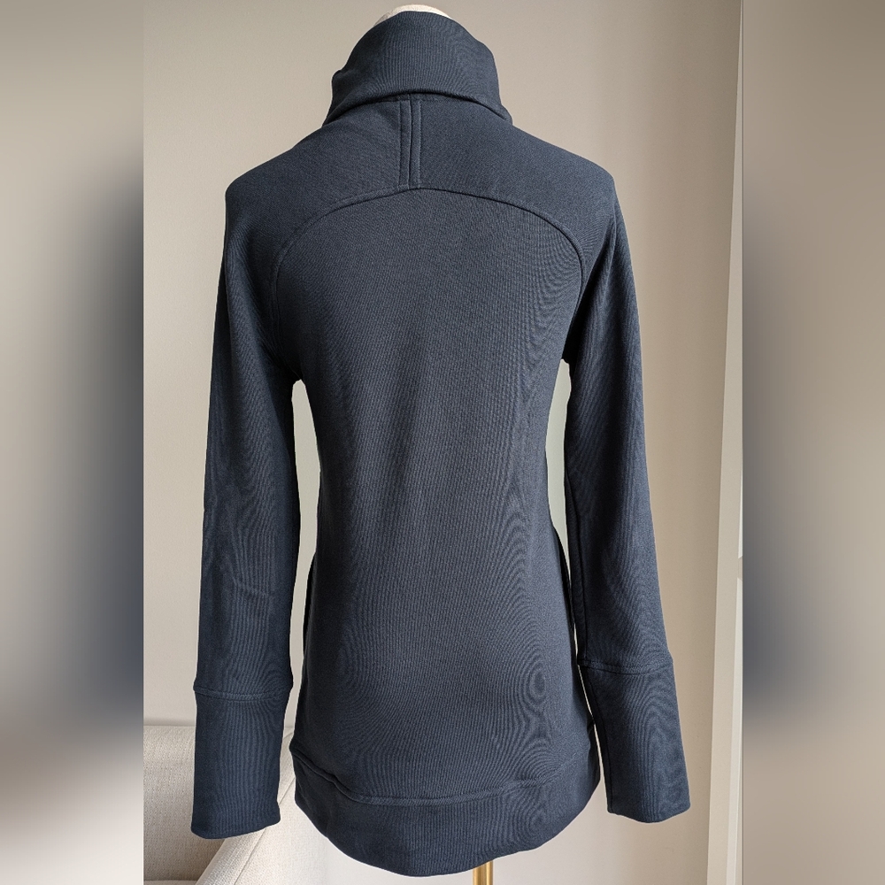 Saint + Sofia Turtleneck Sweater Blue - image 2